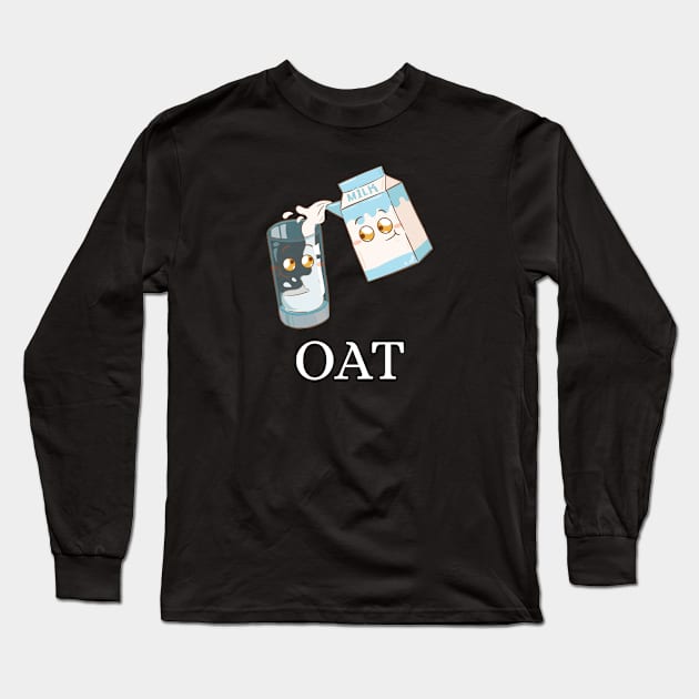 Oatly! Oat Milk Long Sleeve T-Shirt by AA